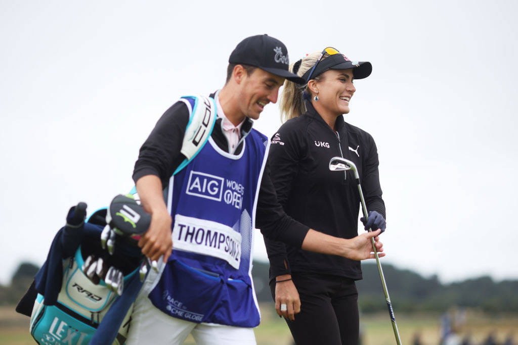 Lexi Thompson on day two at Carnoustie